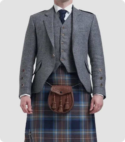 Premium High Quality Scottish Argyle Jacket