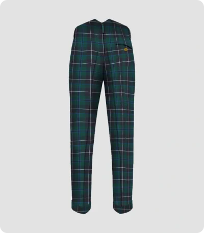 Premium Quality Douglas Tartan Trouser Back