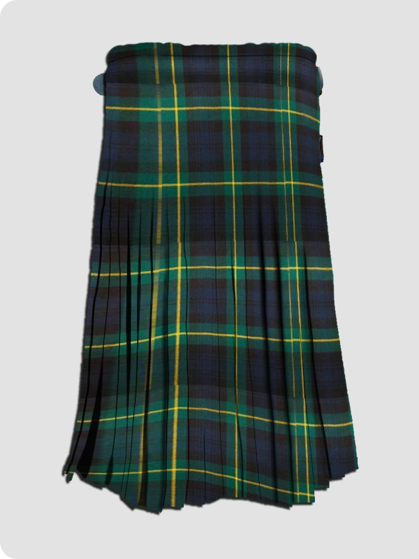 Premium Quality Gordon Tartan Kilt Back