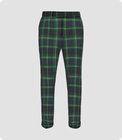 Premium Quality Gordon Tartan Trouser