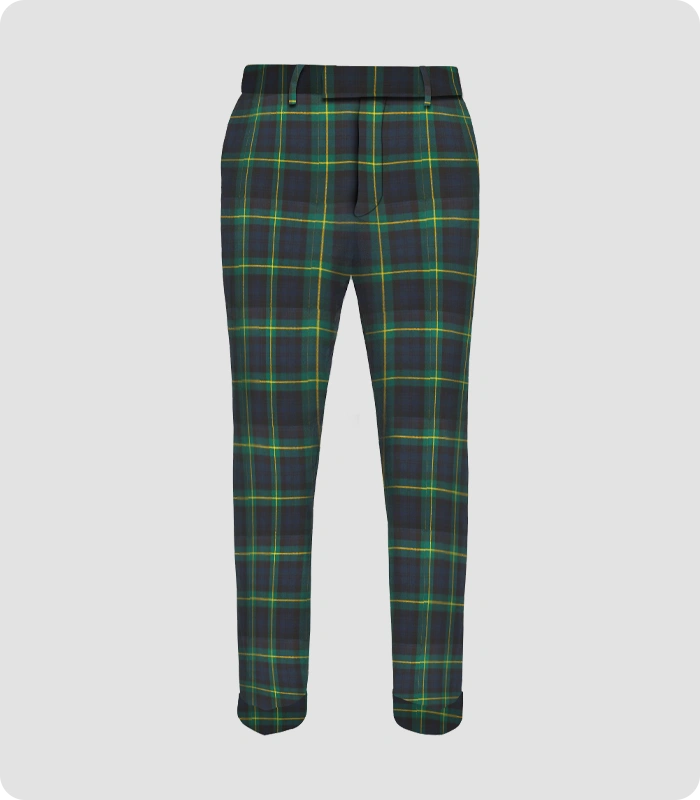 Premium Quality Gordon Tartan Trouser