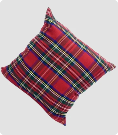 Premium Quality Royal Stewart Tartan Square Cushion Cover