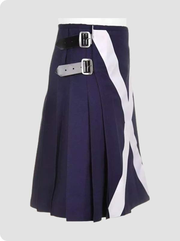 Premium Quality Scotland Flag Kilt Side