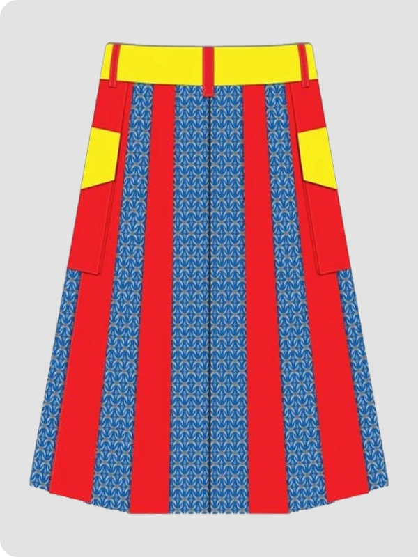 Premium Quality Superman Hybrid Kilt Back