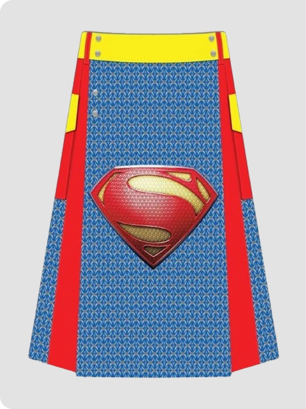 Premium Quality Superman Hybrid Kilt