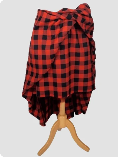 Premium Quality Traditional Scottish Great Highland Kilt Front