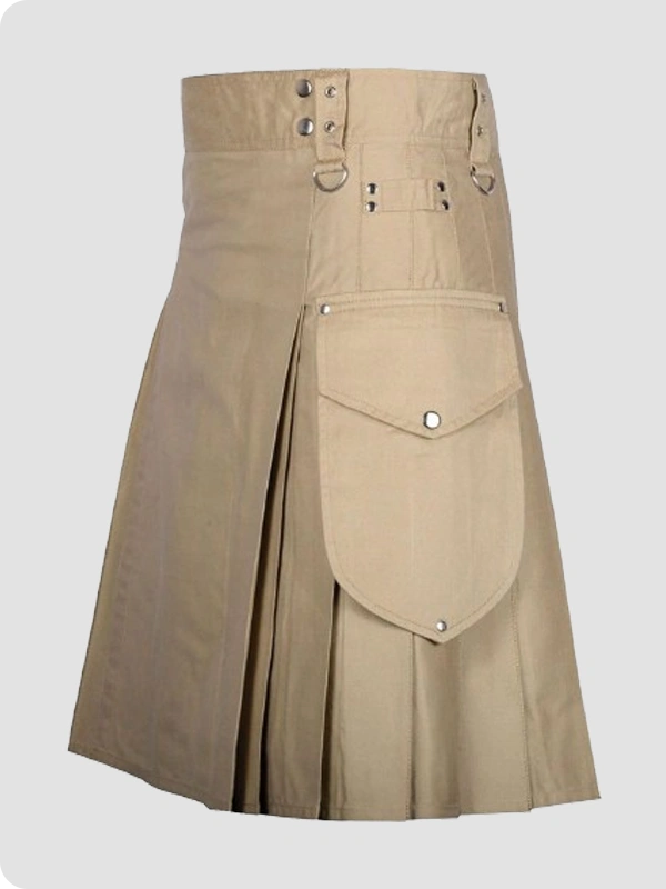 Premium Quality Ultimate Khaki Sport Utility Kilt