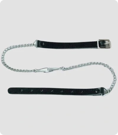 Rob Roy Black Leather Sporran