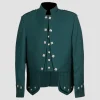 Scottish Green Military Drummer Doublets
