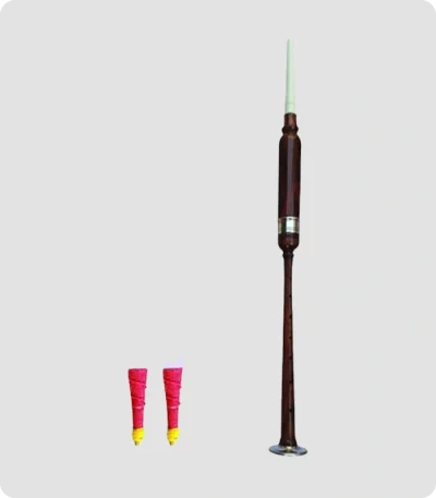 Scottish Rosewood Bagpipe Practice Chanter