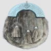 Sealskin Dress Sporran with Thistle Celtic Cantle