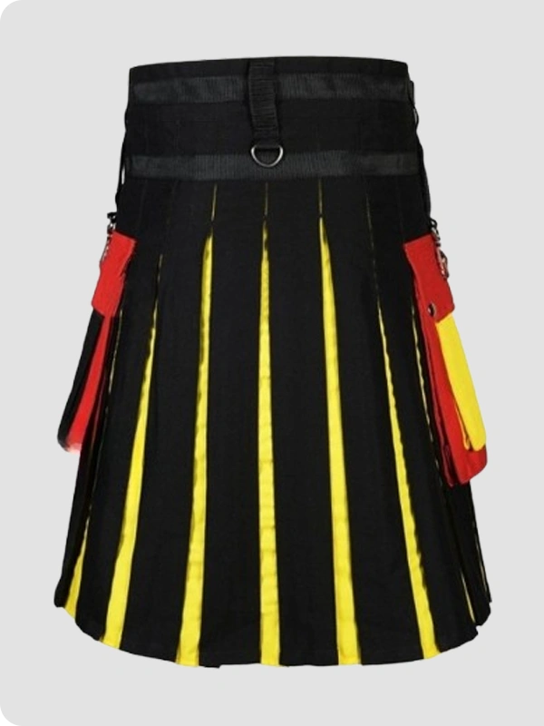 Traditional German Flag Hybrid Kilt Back
