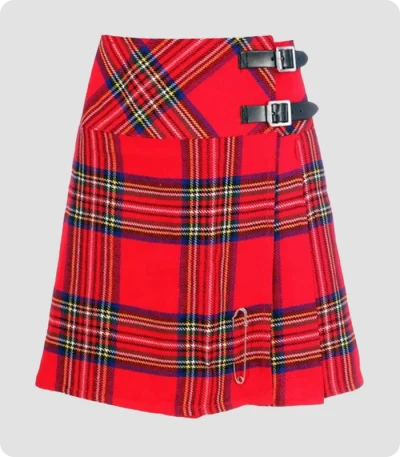 Women Royal Stewart Tartan Kilt